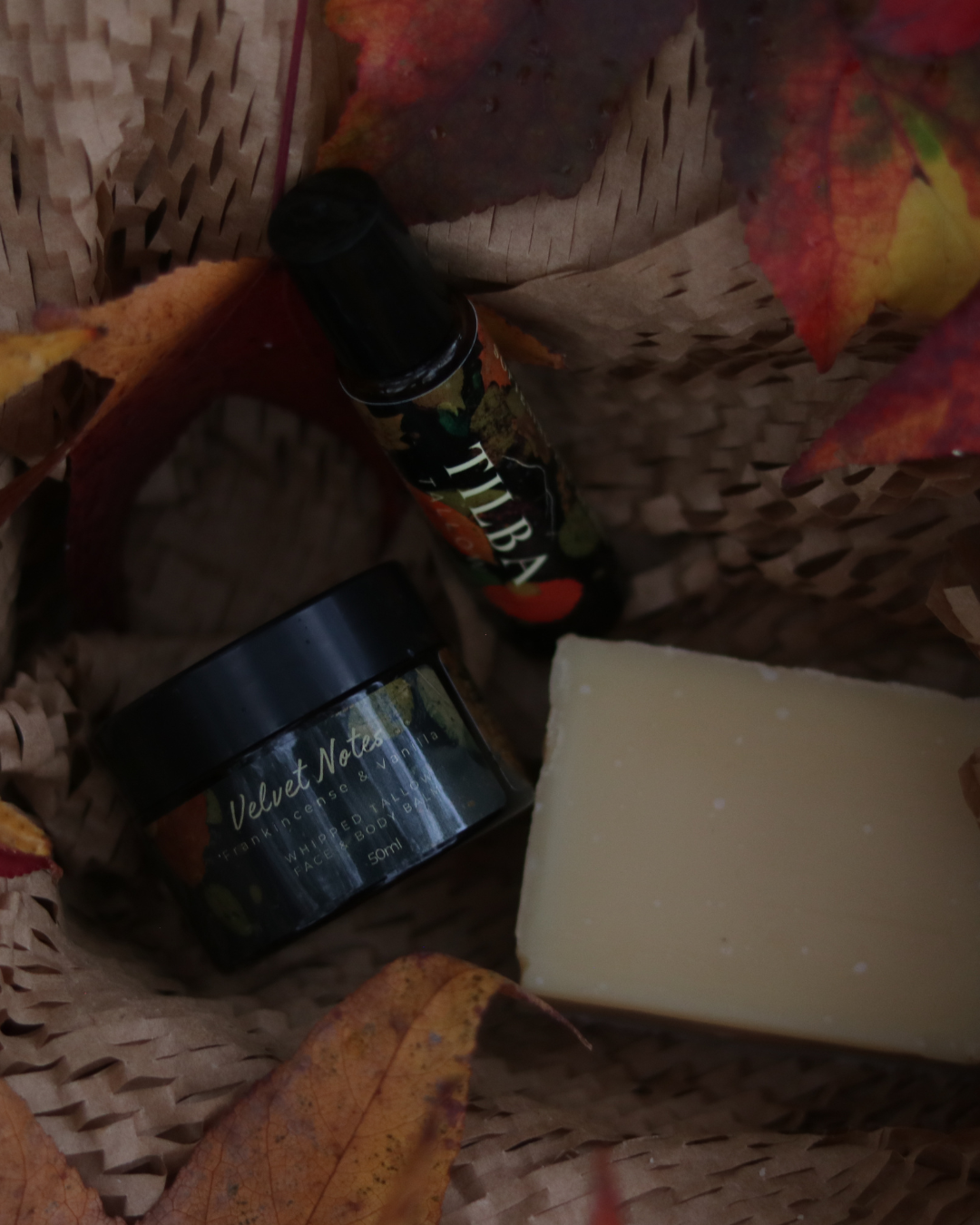 The Autumn Set limited edition whipped tallow balm x serum