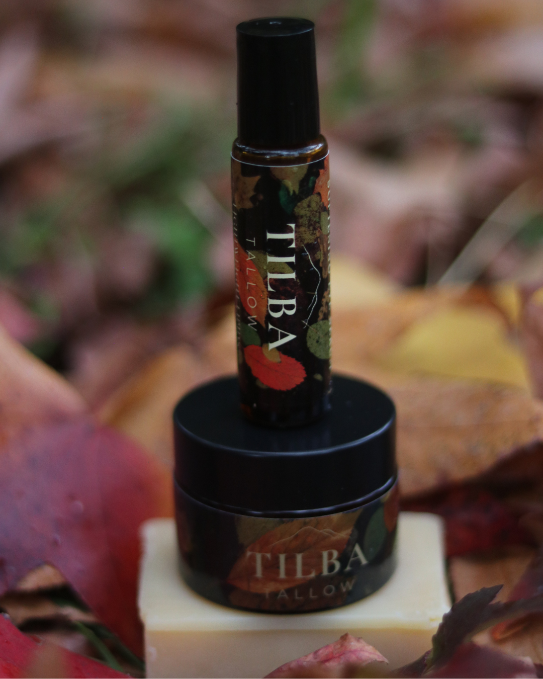 The Autumn Set limited edition whipped tallow balm x serum